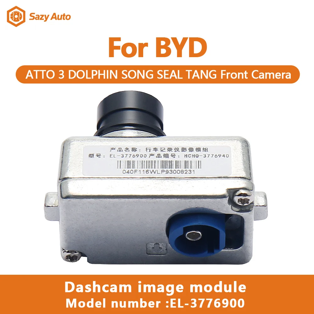 

Видеорегистратор EL-3776900 GPS для автомобилей BYD Dolphin, Seal, Act 3, Atto 3, Yuan, Song, Tang EV, с функцией ADAS