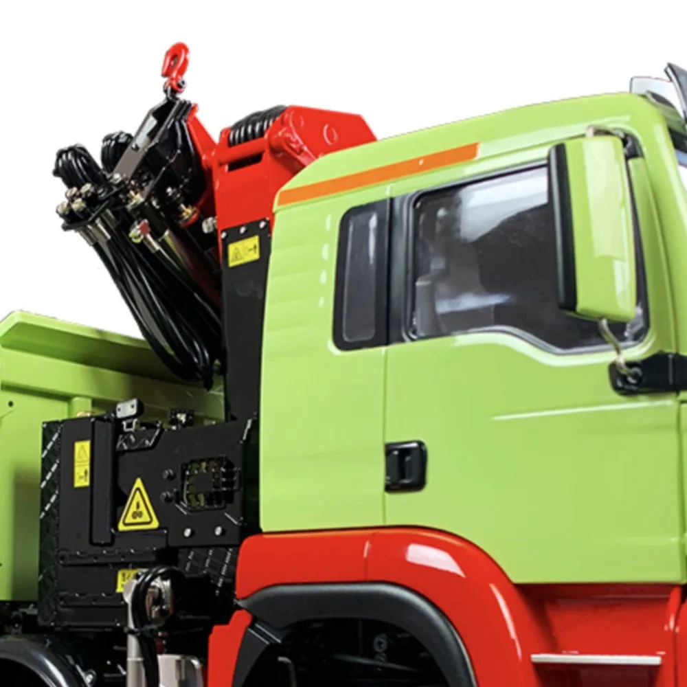 

LESU 1/14 8X8 RC гидравлический 3-ходовой самосвал для комплекта самосвал с электрическим краном MAN