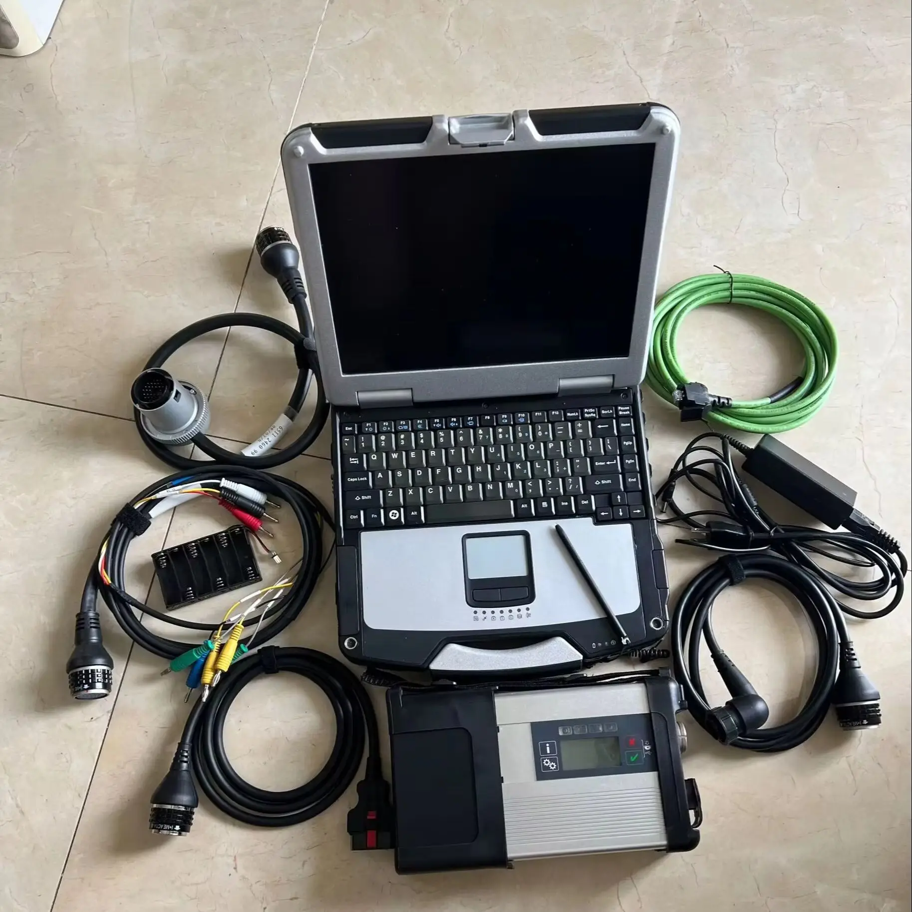 wifi mb Star C5 SD C5 Connect Compact 5 Star Diagnosis V2026.06 ssd/ HDD in cf-31 i5 laptop Win10 Work for Mercedes Car Scanner