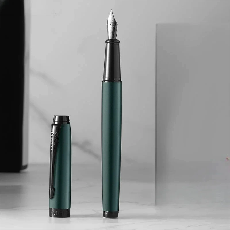 

Hero A219 Green Colors Fountain Pen EF/F Nib 0.38MM 0.5mm Tip, Writing Smooth with Converter for Office Business Student Ink Pen