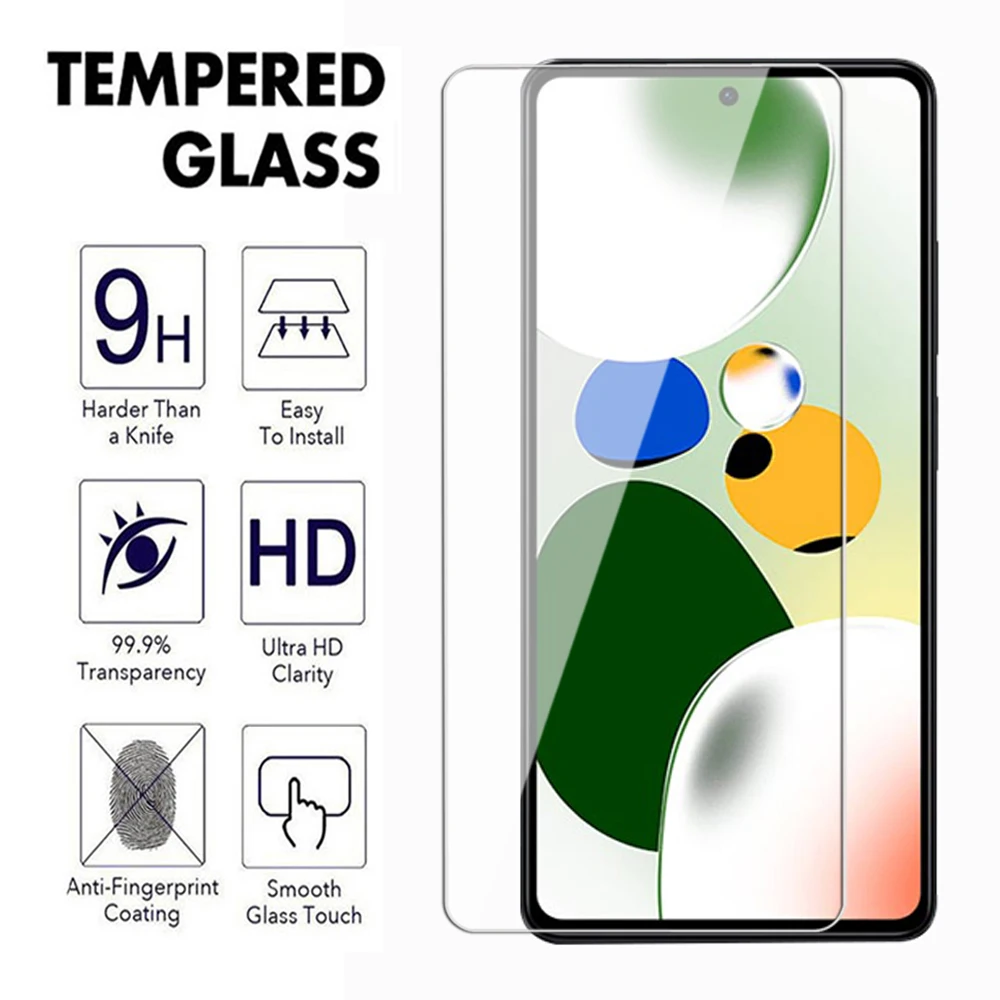 999D Screen Protector For xiaomi Redmi Note 12 13 Pro Plus 4G 5G Tempered Glass for Redmi 12S 12C 13C 12T Pro 4G 5G glass Film