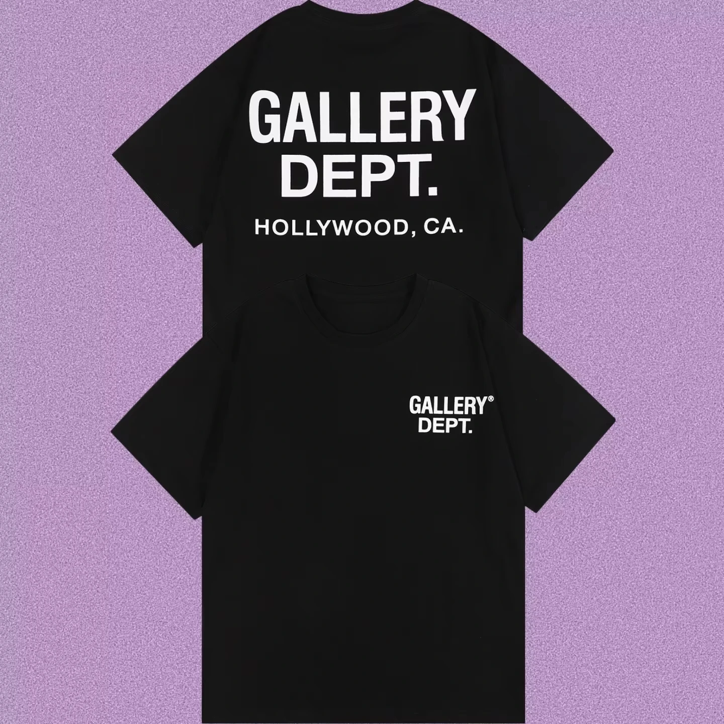 2026 New Gallery Department Short Sleeve Letter Print T-Shirt 2026 New American Casual Streetwear T-Shirt Trend Hot Promotion