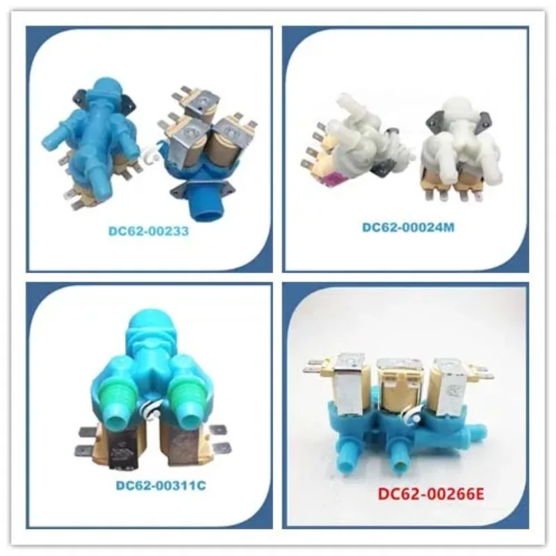 Hot Sell 1Pc Washing Machine Water Inlet Valve DC62‑00311C Solenoid Replacement Spare Part for Household Laundry Appliance Work