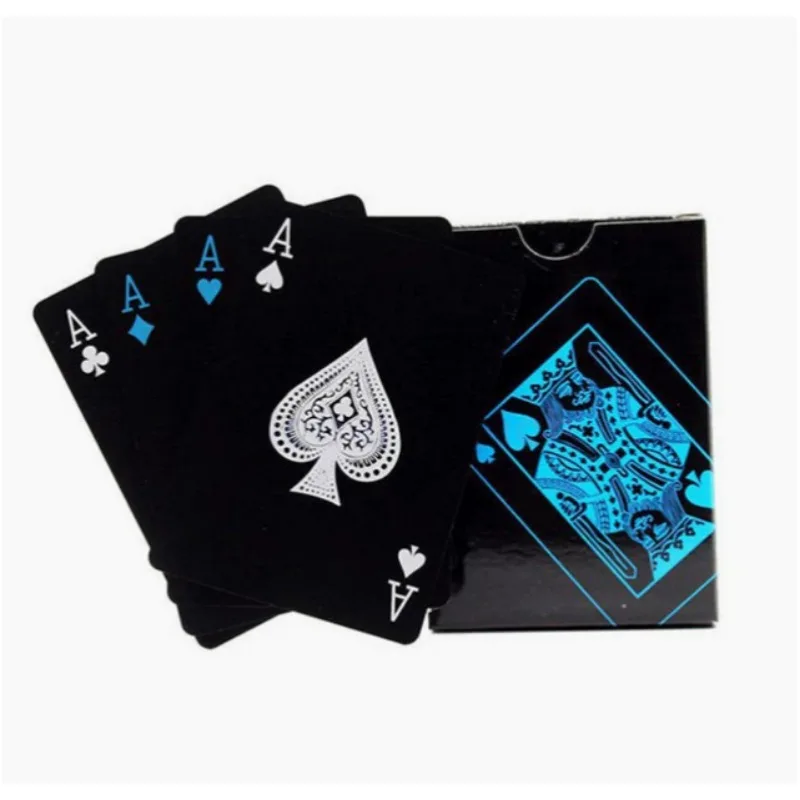 

Waterproof PVC Playing Cards Set - Durable 54-Card Deck for Parties Games Cardistry and Magic Tricks Ideal for Family Fun