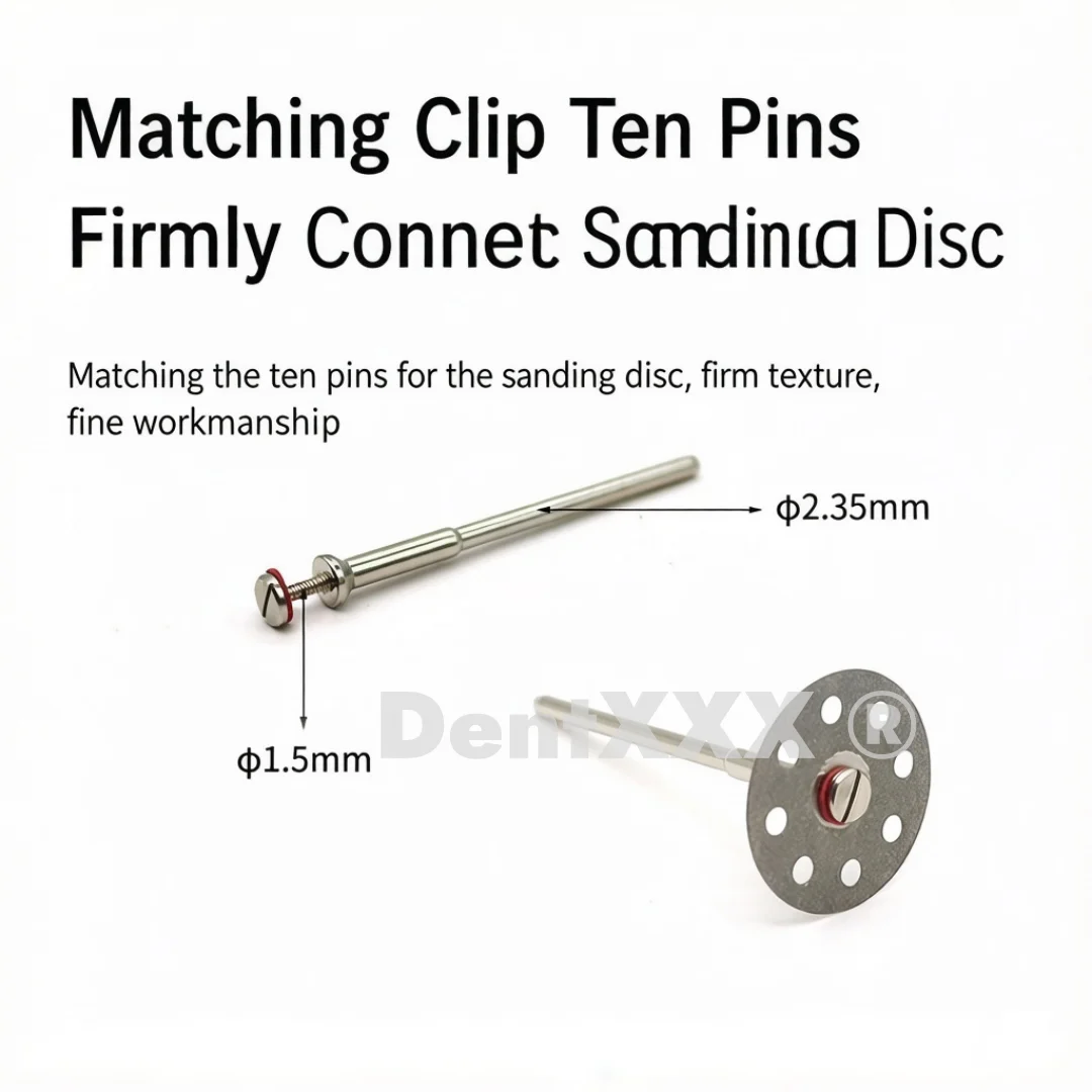 Ultra-Thin Double-Sided Diamond Grinding Discs – 0.20mm Cutting & Polishing Blades with 2.35mm Shank