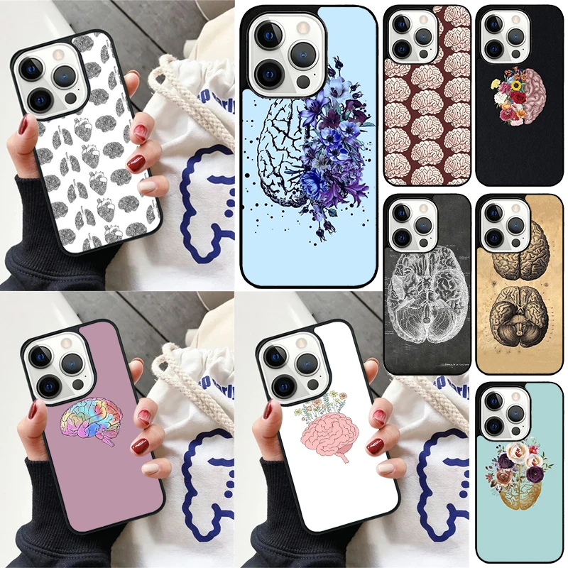 Funda cerebro de órganos humanos para iPhone – Diseño realista - imagen 2