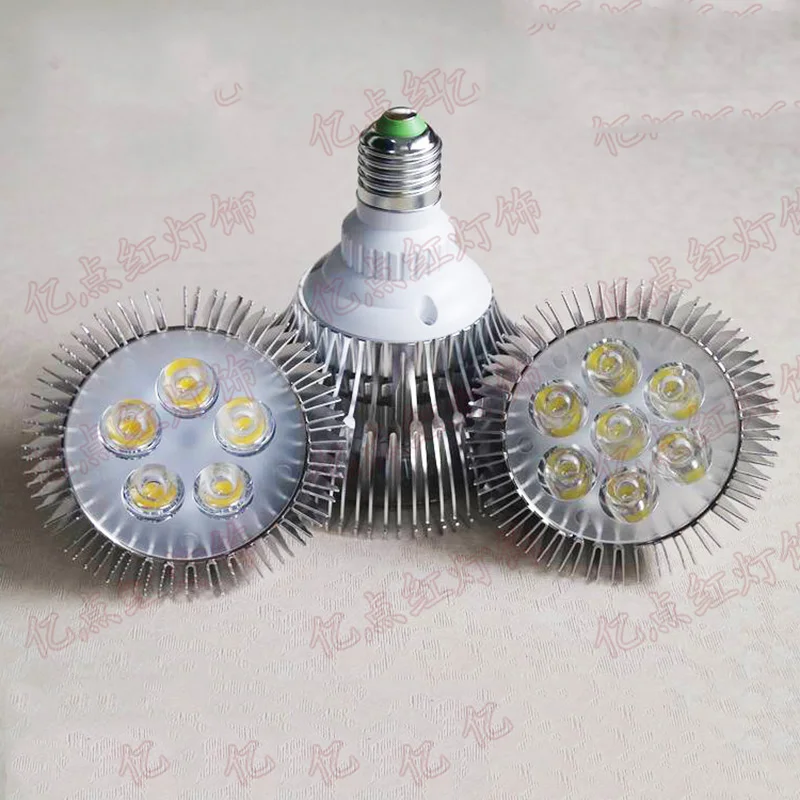 

LED Spotlight Bulbs E27 High Power LED Spotlights 5W 7W 12W PAR30 PAR38 Plant Lights Bulbs Energy Saving Lamps E27