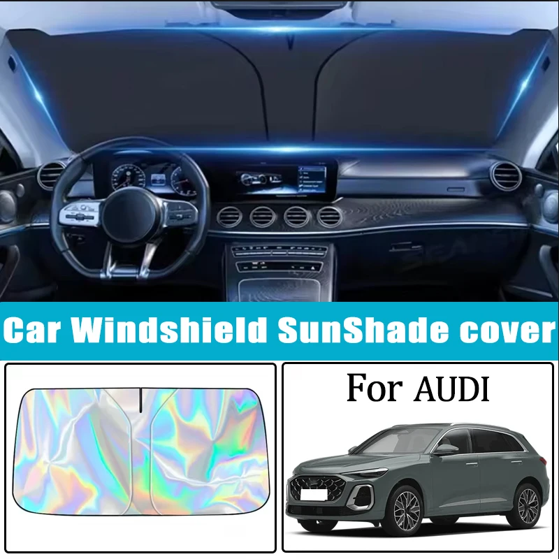 

Car Windshield Sunshades Cover for Audi A3 A4 A5 A6 Q3 Q5 S3 S4 RS3 RS4 B7 B8 Q2 Q7 S5 S6 RS5 RS6 Sun Protection