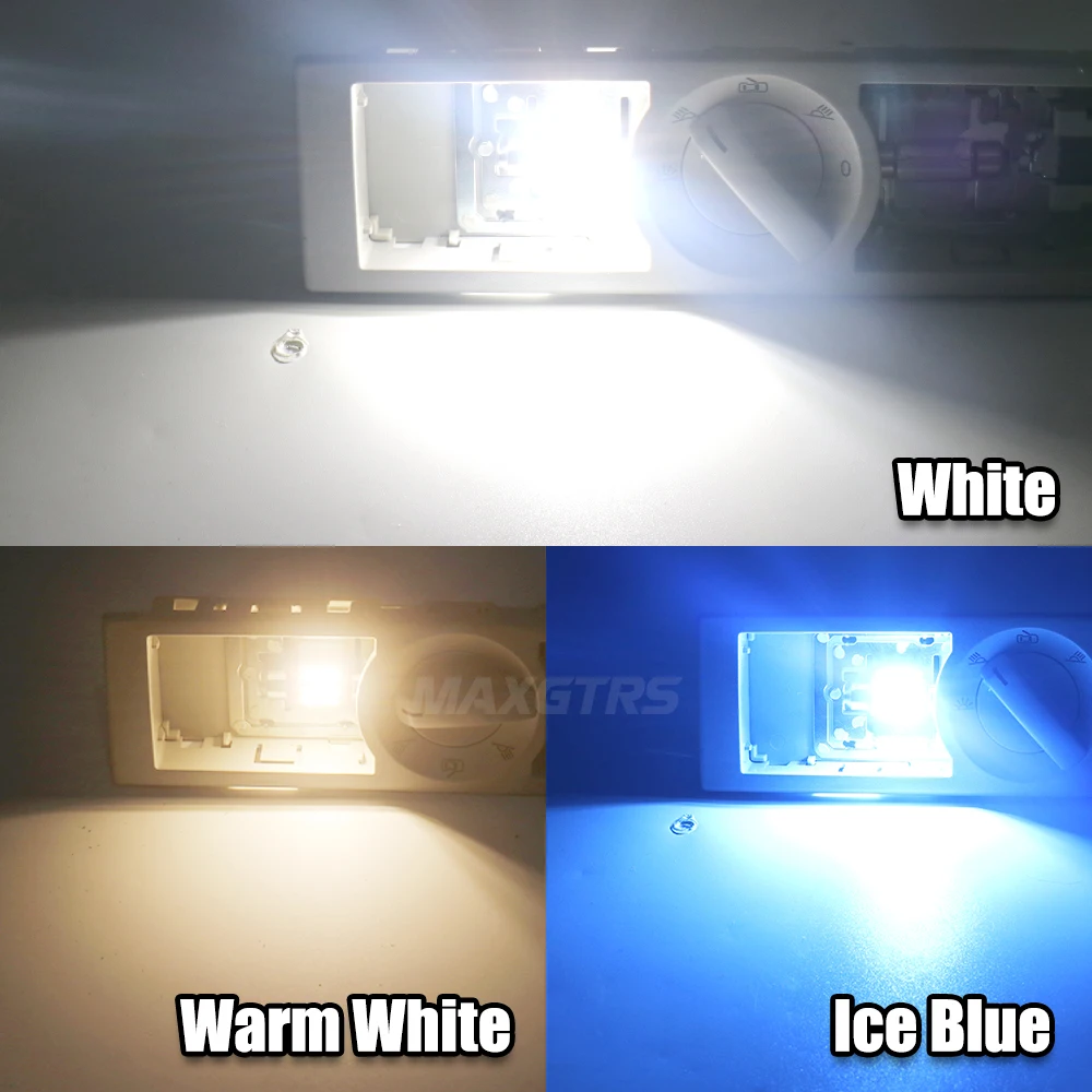 2x Car Festoon C5W C10W 3030 LED SMD Bulb 31mm 36mm 39mm 41mm CANBUS 12V Warm White Car LED Lamp Interior Dome Map Reading Light