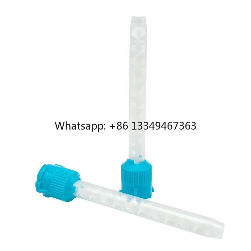 Factory Sale Dental Consumables Plastic Impression Materials Mixing Tips Green Dental Mixing Adhesive Cartridges Tip