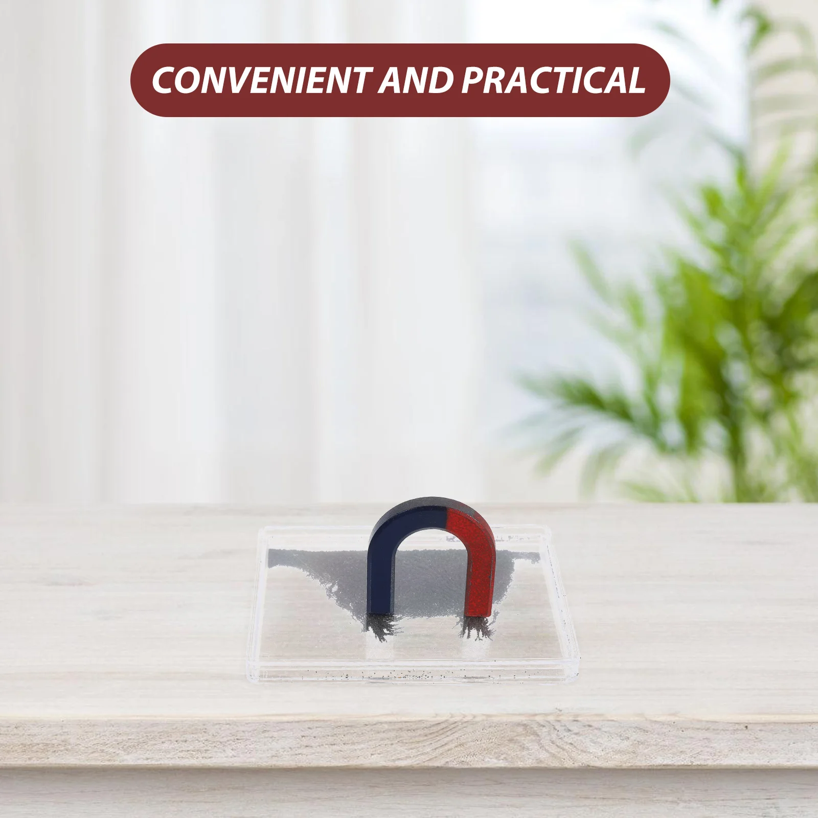 磁場シミュレーションキット鉄粉ボックス物理実験用科学教育器具ステム教育ラボ