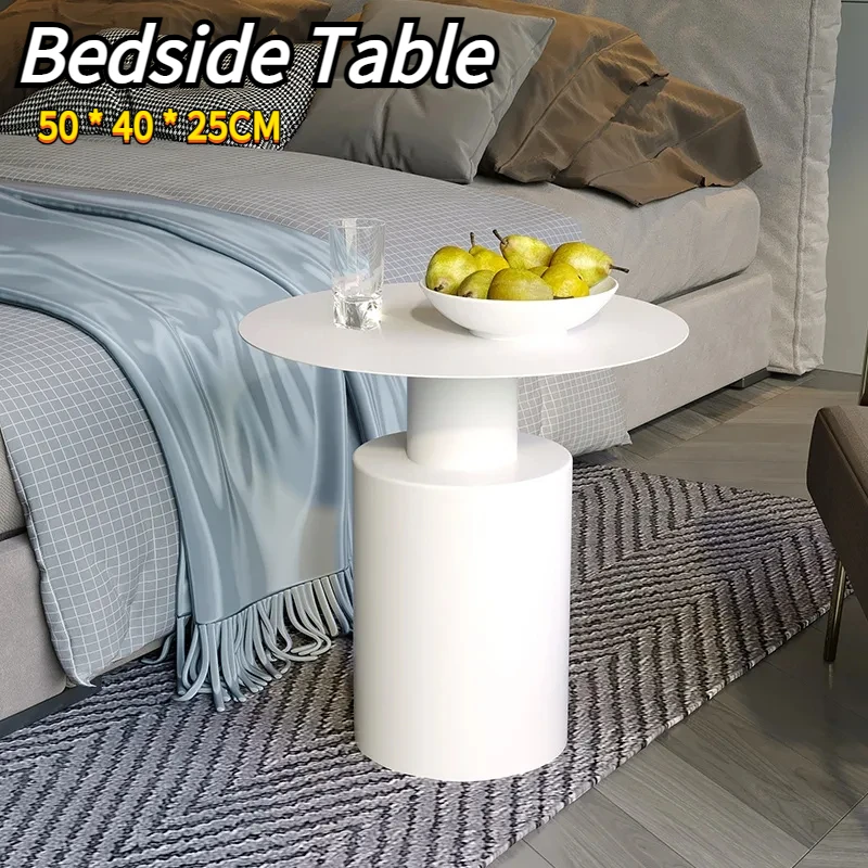 Bedside Table Luxury Modern Living Room Small Coffee Table Creative Round Simple Coffee Table Bedside Table Dropshipping