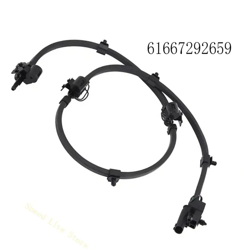 

L10A 61667292659 Washer Hose For BMW X5 X6 F15 F16 Windshield Wiper Nozzle Water Hose Jet Compatible