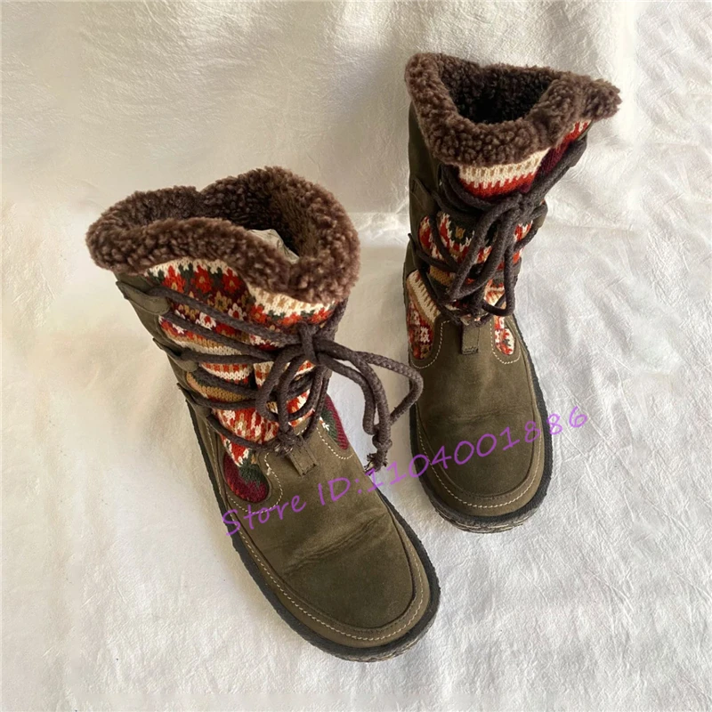 Ethnic Style Suede … - image