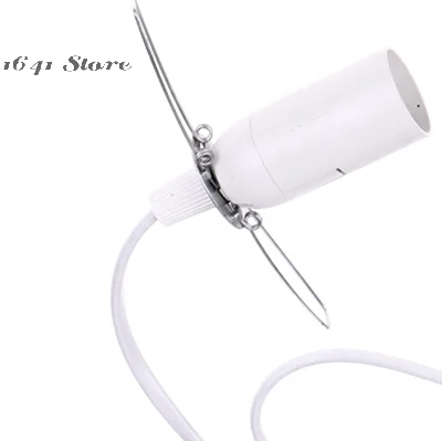 （NEW）EU-Compatible E14 Light Bulb Socket with 1.55m Power Cord and Switch for Pendant Lamps.