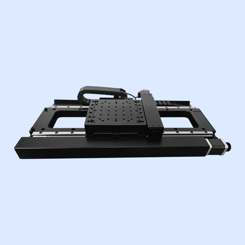 PT-XY2004 X-axis ±200mm, Y-axis ±40mm, 100mm per second electric two-dimensional XY overall translation stage
