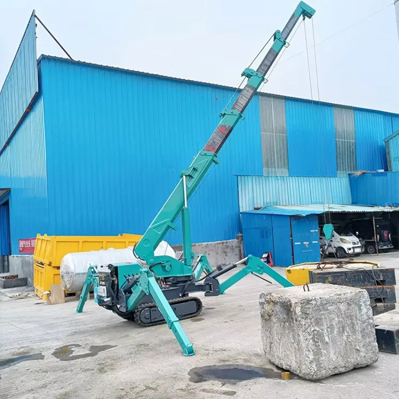 3 Ton 4 Ton 5ton  Mini Spider Crane Crawler Spider Crane for Outdoor Construction and Agriculture Product Genre for Cranes