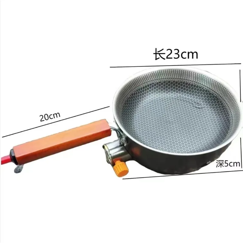 Outdoor integrated stove pot convenient for travel Camping pot Portable Camping equipment Kitchenware Travel supplies