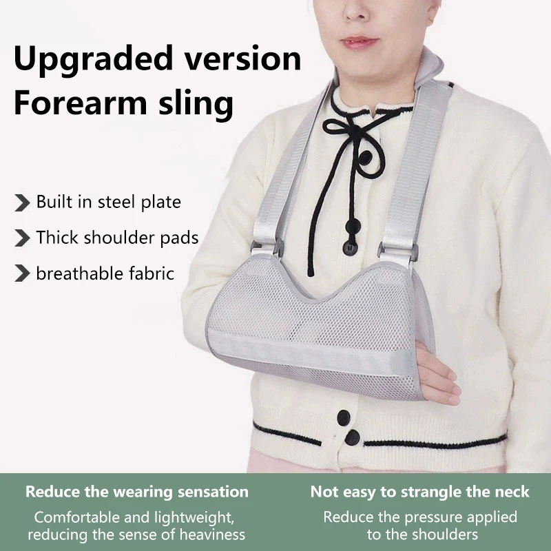 

Arm Fixation Strap Arm Sling Braces Shoulder Fixator Medical Support Strap Adjustable Shoulder Support Bracket