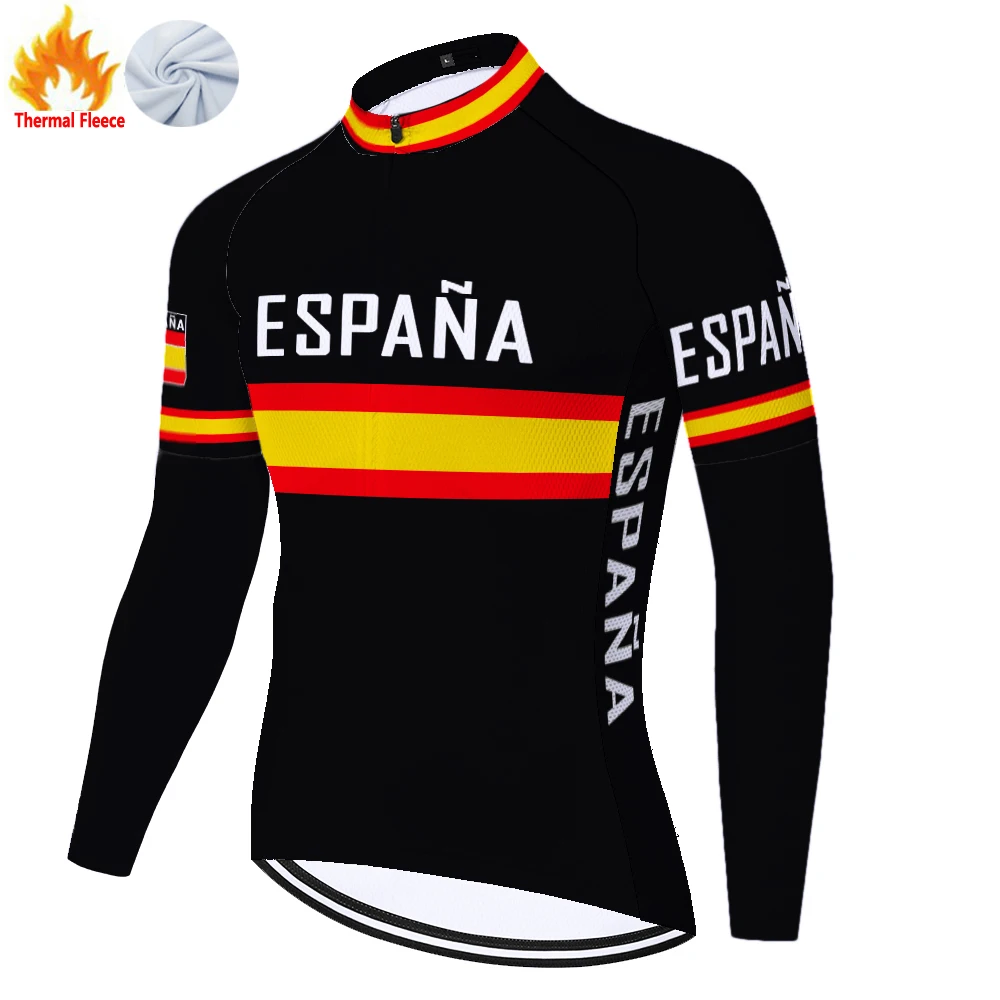 Winter Thermal Fleece Camiseta Masculina Camisa Invierno Maglia Uomo Jersey Maillot Velo Ropa Ciclismo Hombre