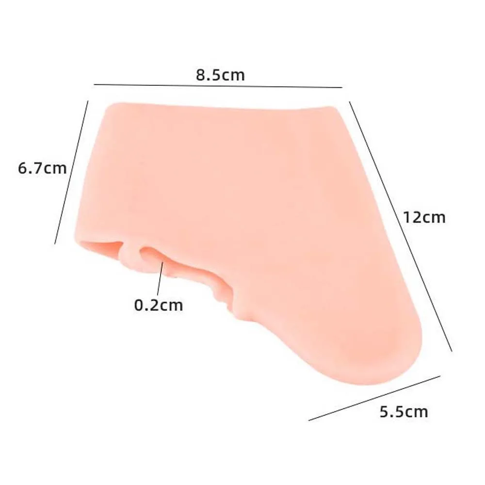 เครื่องมือดูแลเท้า Toe Straightener Toe Orthotics BRACE Corrector Thumb Toe Separators SEBS Pedicure Forefoot Cushion Pads Unisex