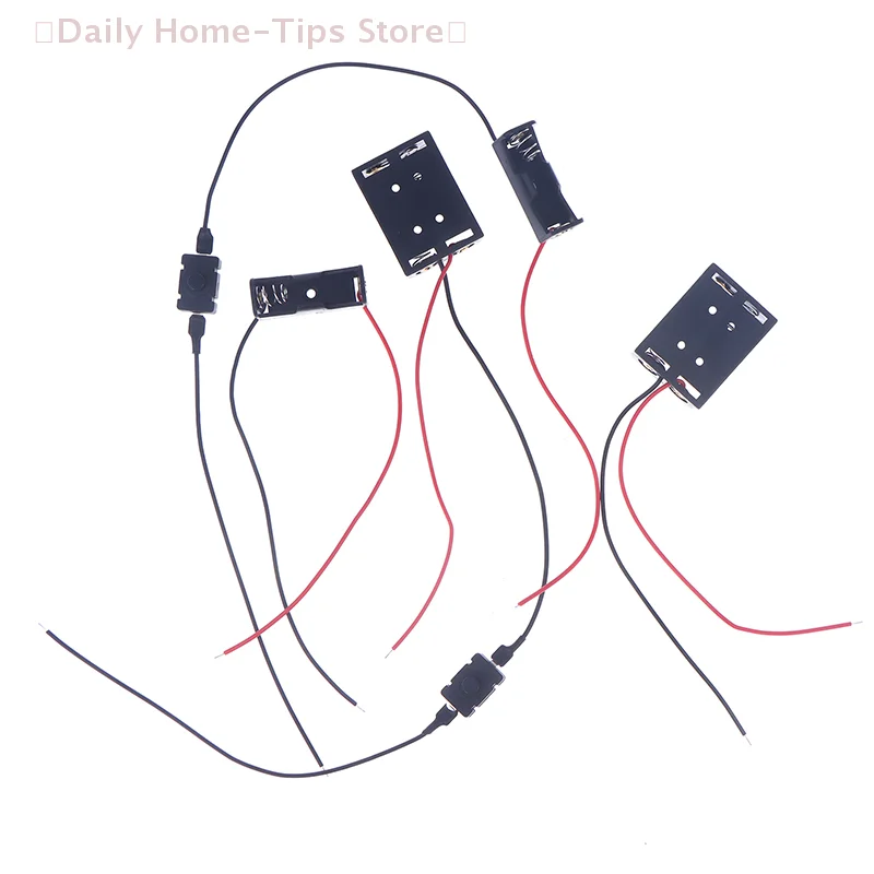 5PCS 23A Battery 12V Clip Holder Box Case Black High Quality For 23a Mn21 Ms21 Car Remote Control Battery Box