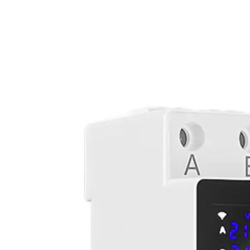 Rail Type Overvoltage Undervoltage Protector Phase Loss Protection Switch With LCD Display For Home Factory Distribution Cabinet