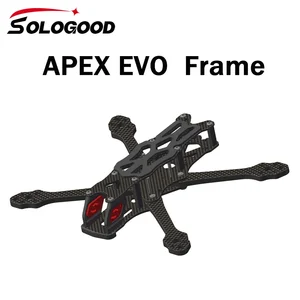 SoloGood Kit Bingkai EVO PUNCAK Quadcopter untuk CADDX Vista Nebula Kutub Tautan RunCam Phoenix DJI O3 Unit Udara 2306 Motor 8 kit bingkai quadcopter penjualan terbaik - №