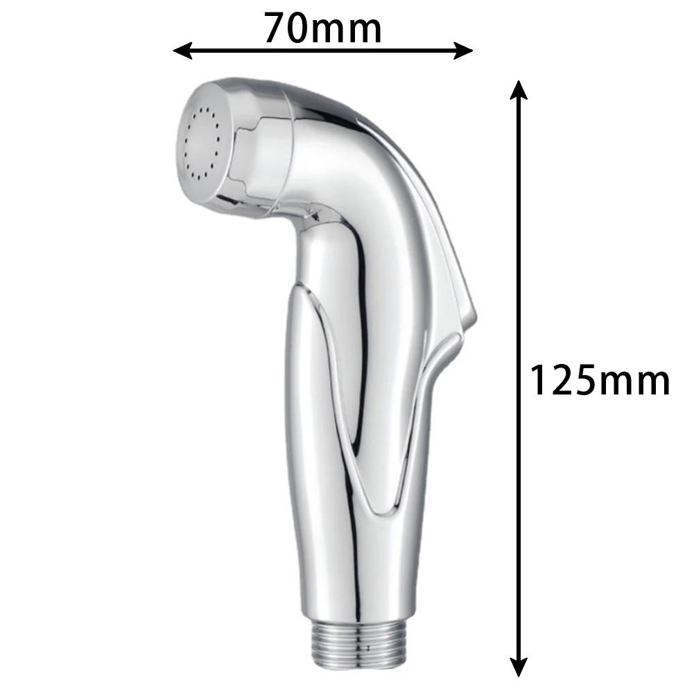 Bidet Spray Head for Toilet with ABS Construction and Trigger Valve for Targeted Water Application G1/2 Fitting