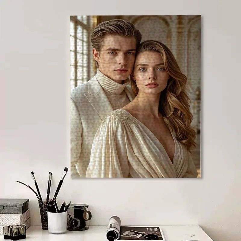 35/300/500/1000pcs Personalized Custom Photo Puzzle Couple Photos For Housewarming Bedroom/Living Room For Children's Day