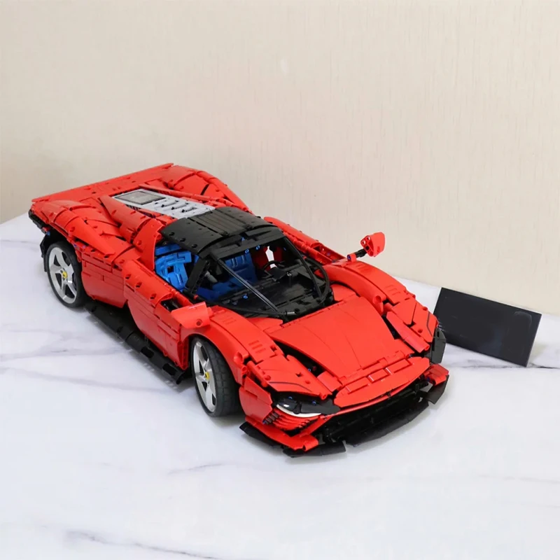 

New Technical Daytonae SP3 Super Racing Car Building Blocks Model Sports Race Car Vehicle Assembly Bricks Toy Gift For Kid Adult
