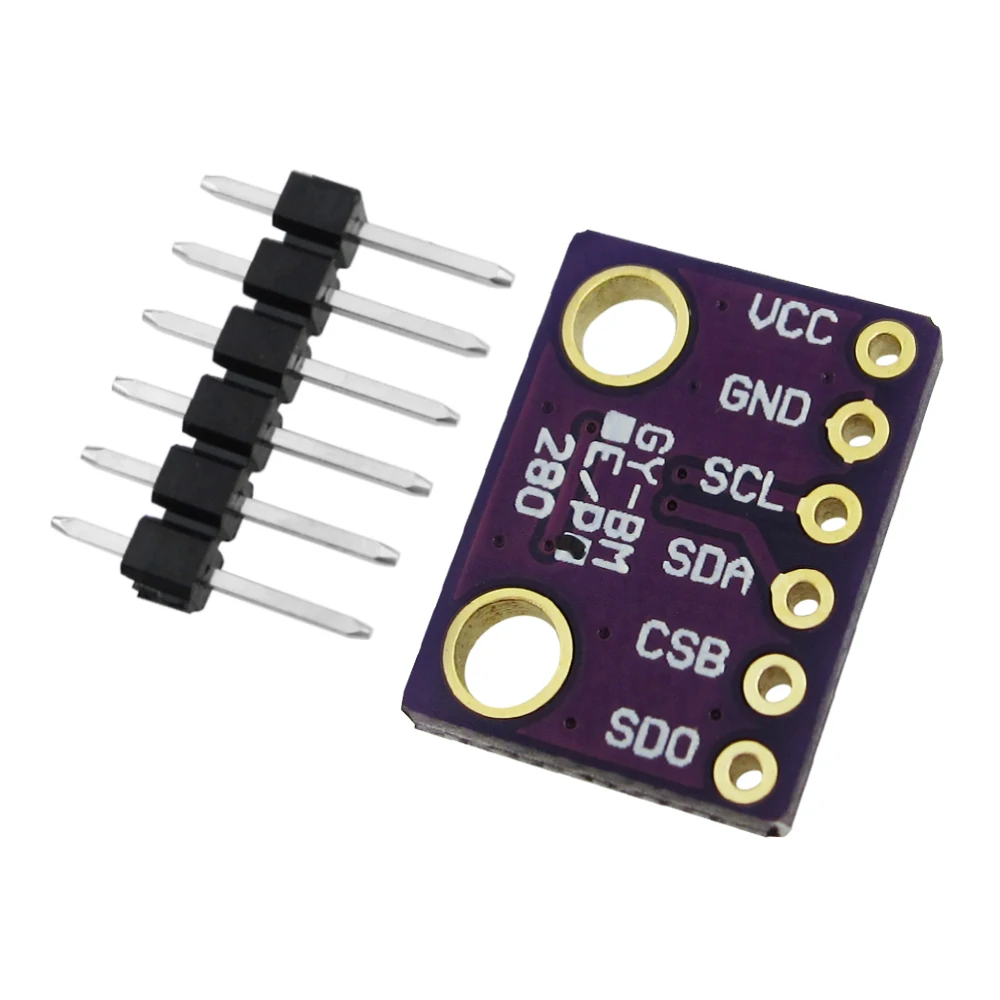 10pcs I2C/SPI BMP280 3.3 BMP280-3.3 Digital Barometric Pressure Altitude Sensor High Precision Atmospheric Module