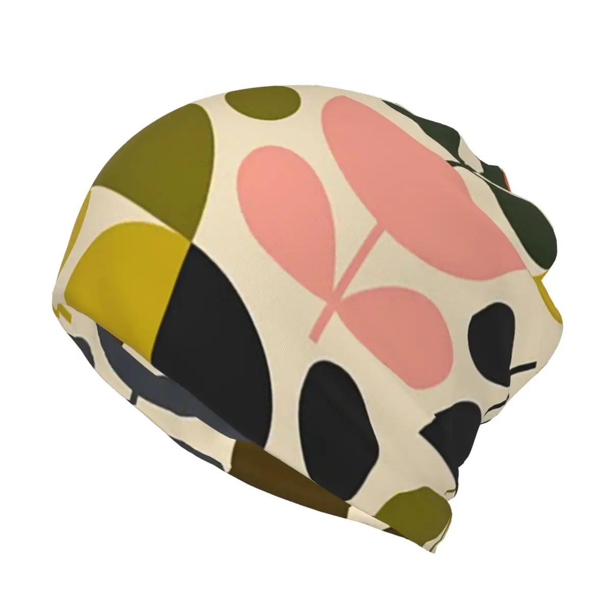 Flower Stem Orla Kiely Pattern Bandana Neck Cover Face Scarf Multifunction Headwear Beanies Hat for Men Women Adult Washable