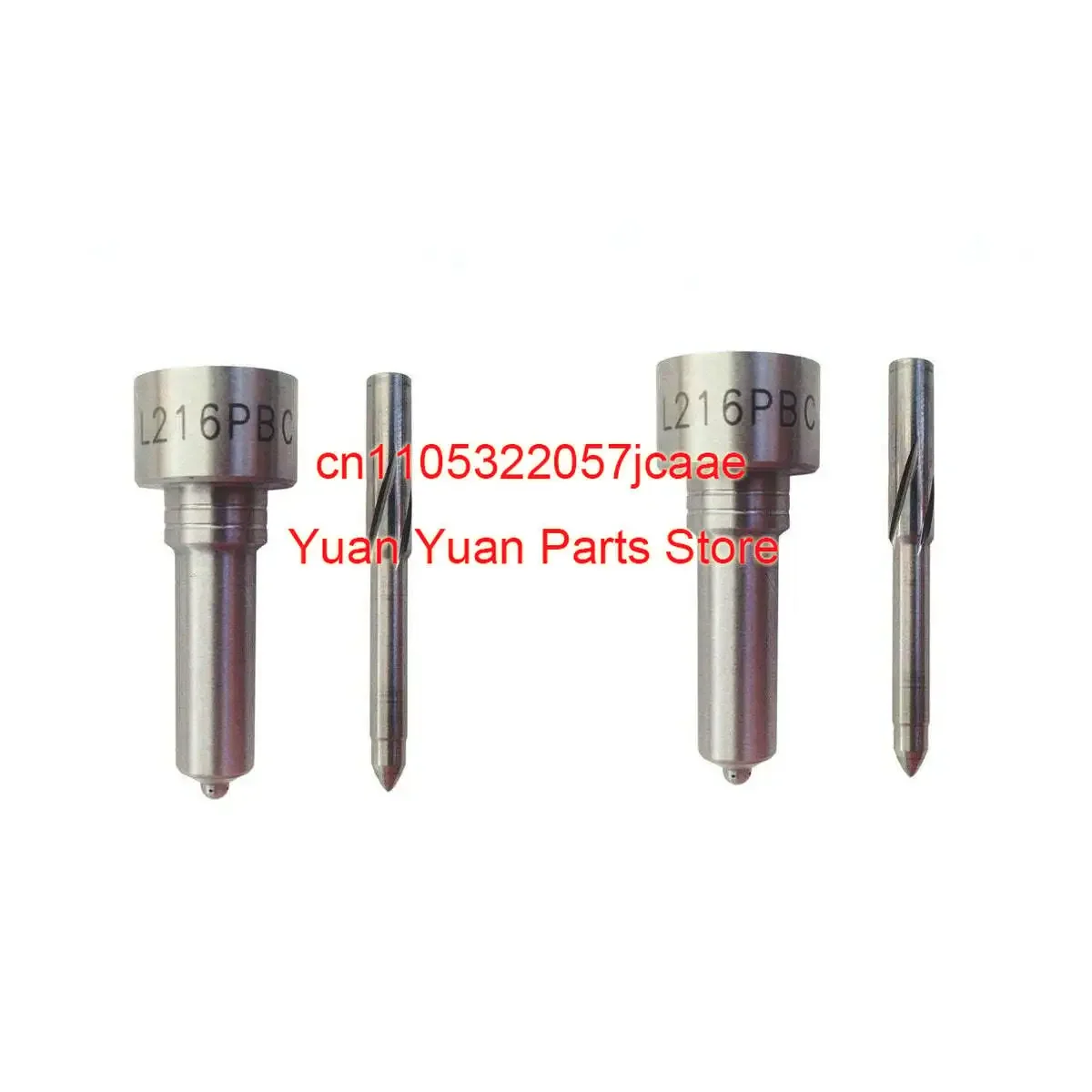 

2Pcs Fuel Injector Nozzle F00VX50038 for Detroit DD15 DD16 0445120104 0445120207