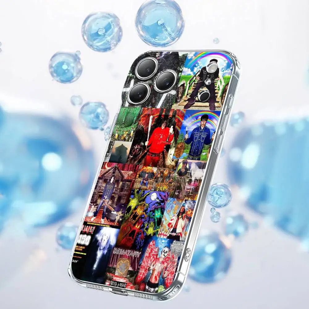 S-Satary SCREAMING FOREST RB3 Funda de teléfono para iPhone 17,16,15,14,13,12,11 Plus,Pro,Max,Plus,E,Air,Mini cubierta transparente