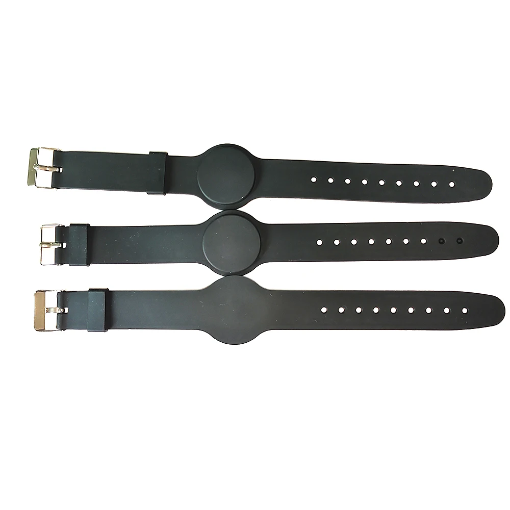 5pcs/Lot 125Khz RFID T5577 EM4305 Silicone Waterproof Proximity Rewritable Smart Adjustable Wristband Bracelet ID Card