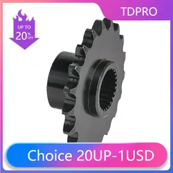 TDPRO 19T Front Engine Sprocket For 428 Chain GY6 150 200cc ATV Go Kart Quad Buggy