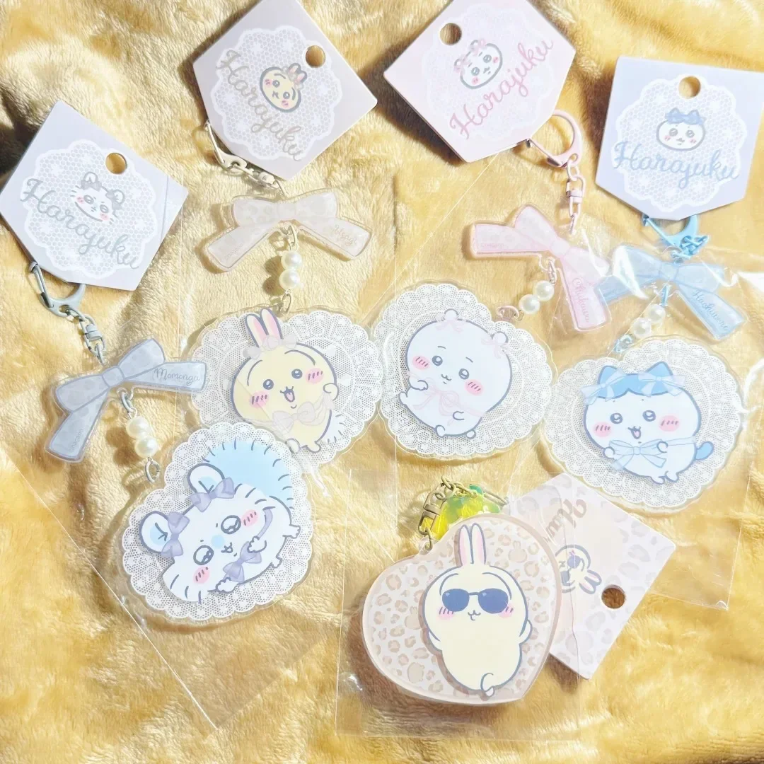 Hot Ciikawa Surrounding Harajuku Limited Acrylic Keychain Pendant Hachi Usaki Cartoon Backpack Pendant
