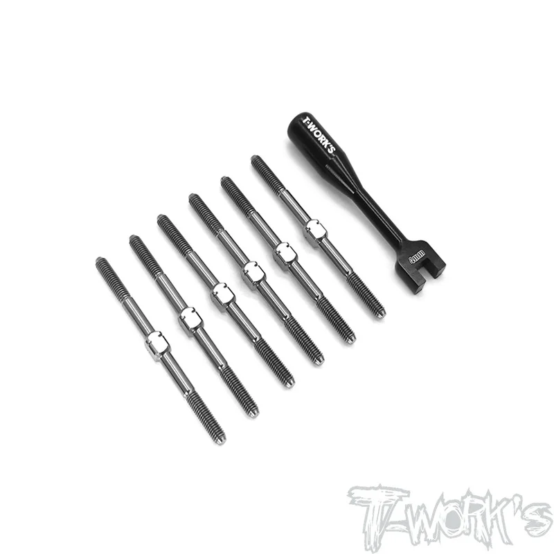 

Original T works TB-235 64 Titanium Turnbuckle Set ( For Serpent SRX4 )sssional Rc part