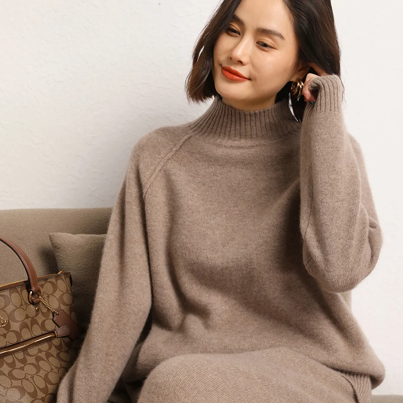 2023 Autumn/Winter Cashmere Pullovers Free Shipping Plus Size Women Sweater,Loose Women\'s Thickened Clothing, SWS01