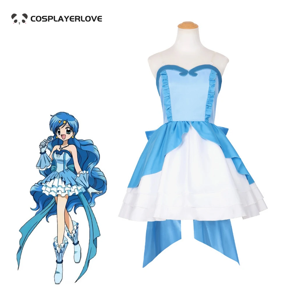 STOCK Mermaid Melody Pichi Pichi Pitch Nanami Lucia Hanon Hosho Halloween Cosplay Costume Halloween Outfit