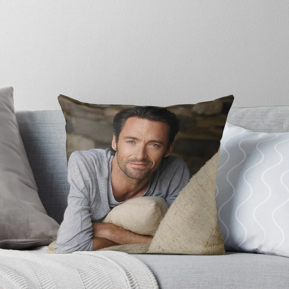 Hugh Jackman Throw Pillow christmas pillow case Sofa Cover pillow