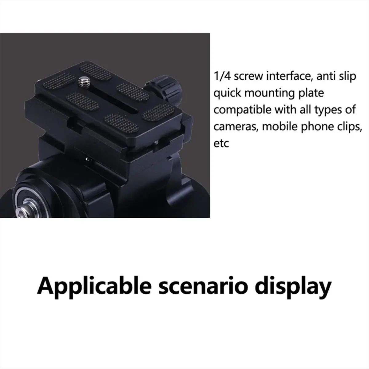 goodidea YT-2000 AI Smart Face Following Motorized Rotating Panoramic Head Tripod Stabilizer for Phones Cameras Live Broadcast