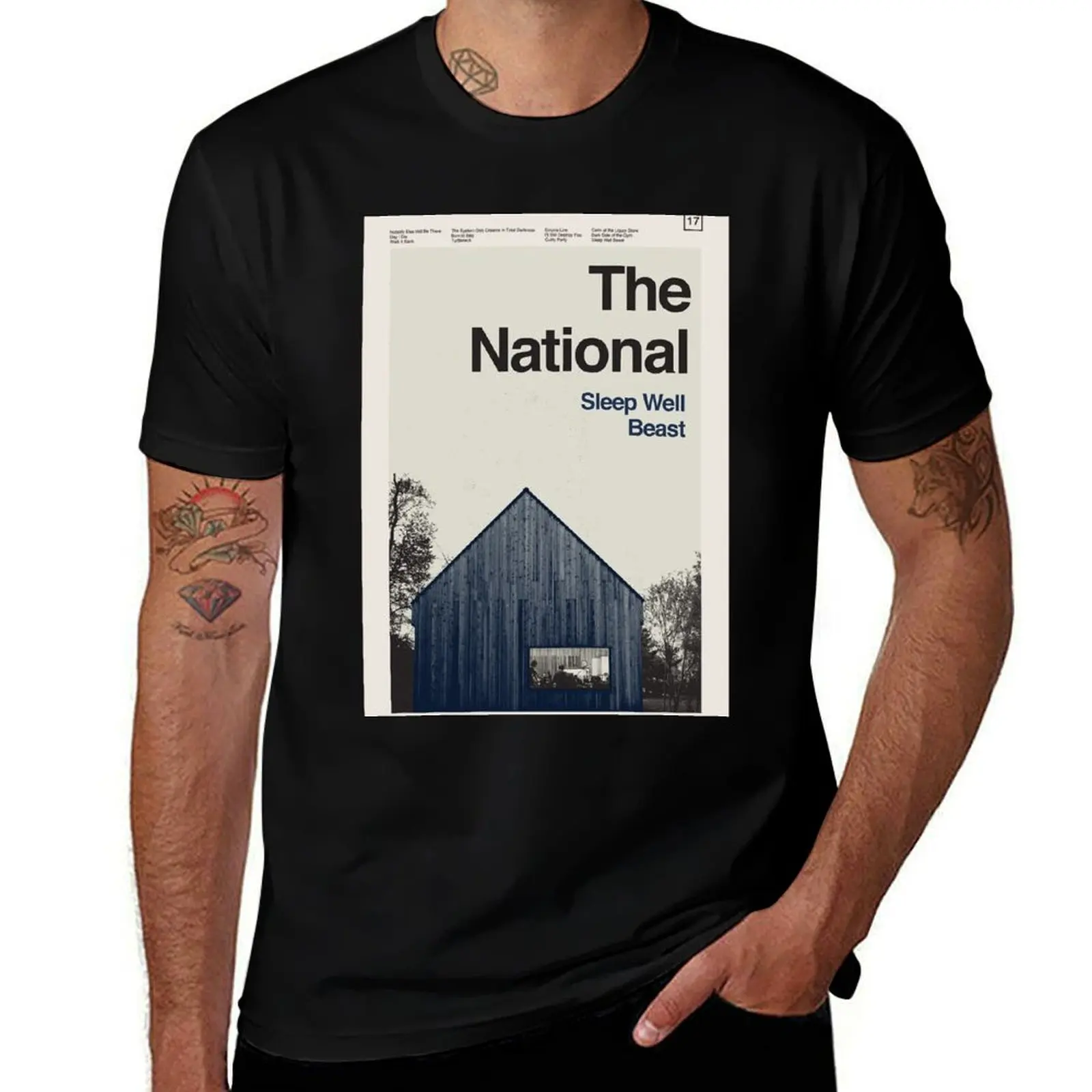 

The National - Sleep Well Beast T-Shirt anime t shirts for man man t shirt graphic funny t shirts cotton T-shirt