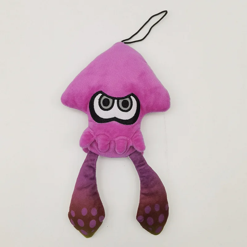 25cm original splatoon inkling lula brinquedo de pelúcia boneca animal de pelúcia pingente interruptor jogo bonito presente de natal para crianças