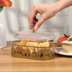 Ramadan Candy Food Tray EID Mubarak Decoration For Home Dessert Box 2025 Ramadan Kareem Islamic Muslim Party Supplies Eid Gifts
