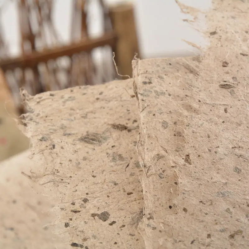 Half Ripe Xuan Paper 30*40cm Chinese Antique Mulberry Paper Handmade Natural Fiber Wine Jar Moxa Calligraphy Painting Rice Paper