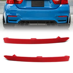 OE: 63147848583 63147848584 For BMW 3 4 Series M3 M4 F80/F82/F83 2012-2019 Rear Bumper Reflector Tail Brake Warning Stop Lights