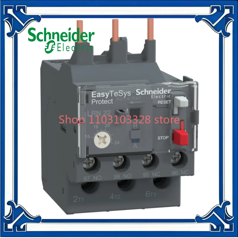 

EasyPact D3N Thermal Overload Relay LRN22N 16-24A，LRN32N 23-32A Suitable contactor: LC1N25-38