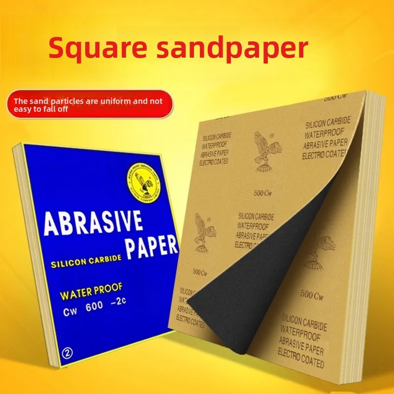 60-10000 Grit SandPapers Wet and Dry Polishing Sanding Wet/dry Abrasive Sandpaper Paper Sheets Surface Finishing Made